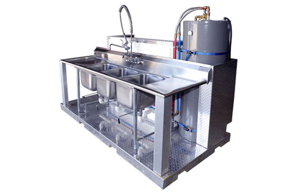 Open-Air Sink Skid